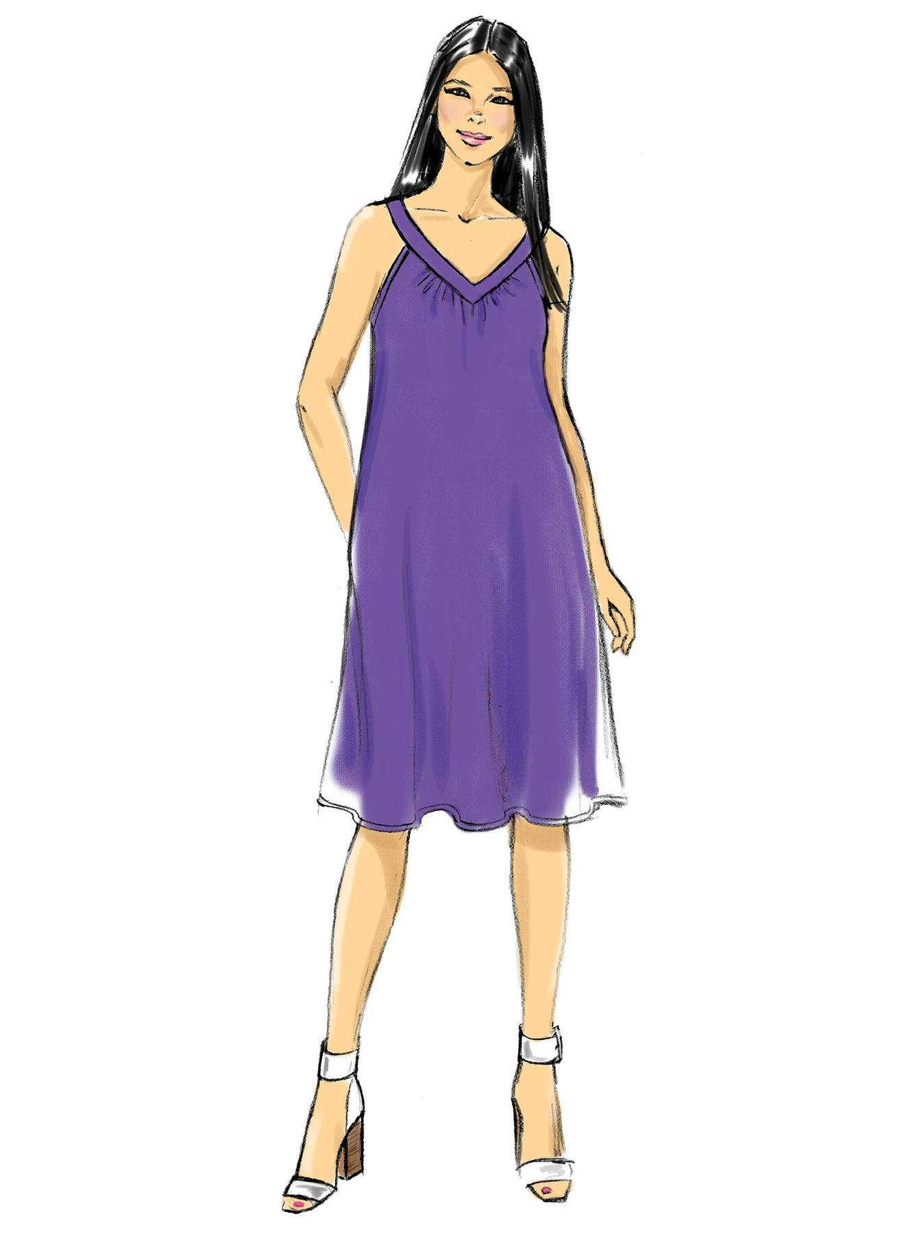 Butterick Sewing Pattern Misses' Maternity Pullover Dresses and Belt (PDF) 6 Butterick Sewing Pattern Misses' Maternity Pullover Dresses and Belt (PDF)