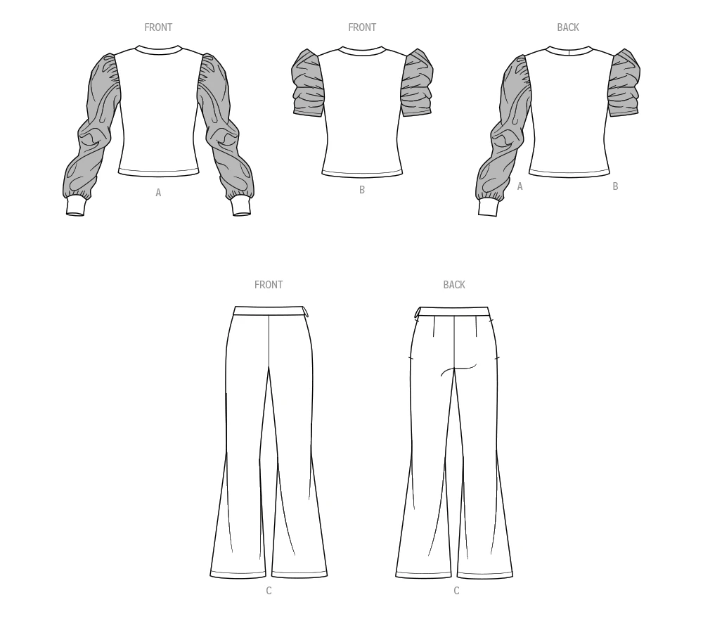 Simplicity Sewing Pattern Children's and Girls' Top and Pants (PDF) 11 Simplicity Sewing Pattern Children's and Girls' Top and Pants (PDF)