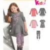 New Look Sewing Pattern Child's Knit Leggings and Dresses