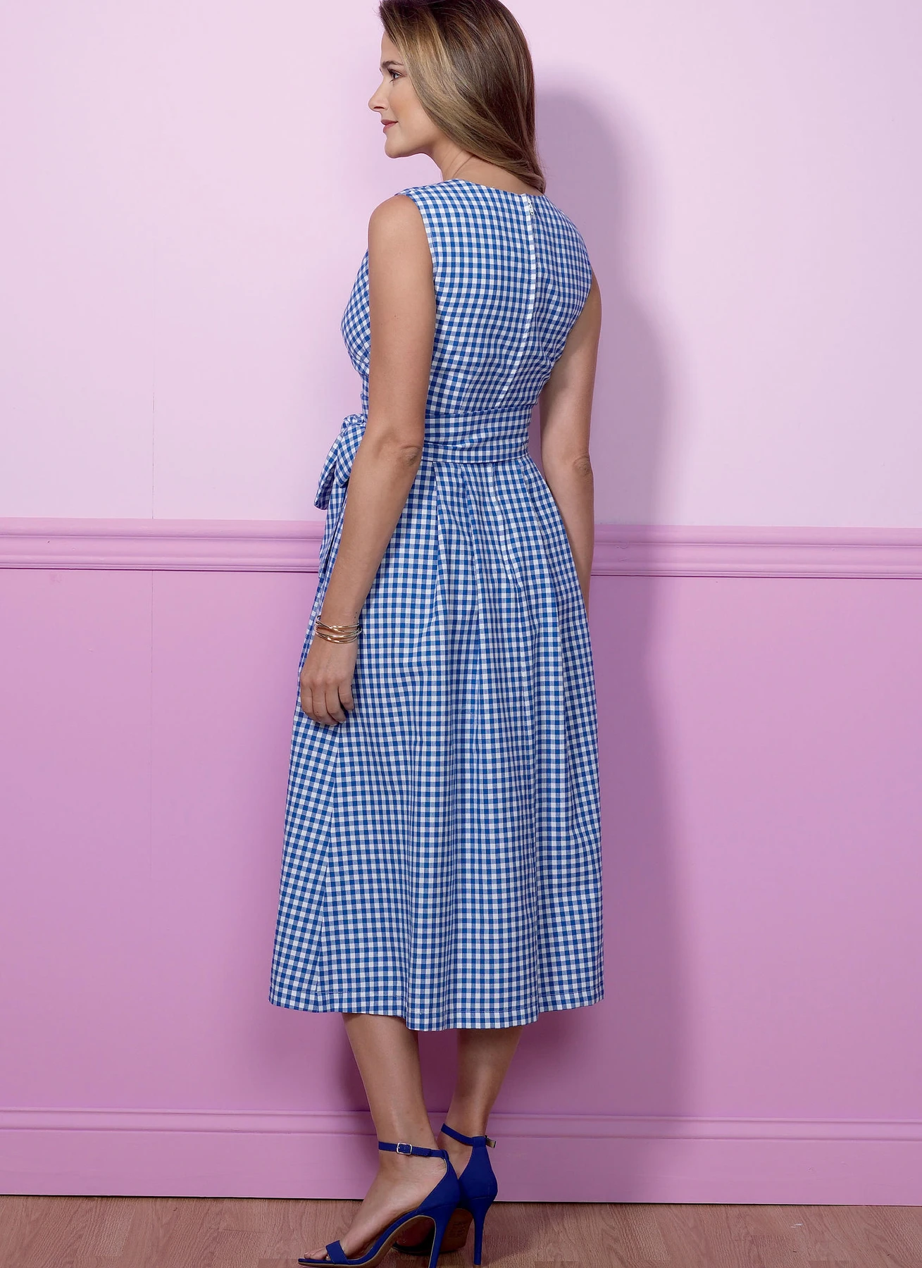 Butterick Sewing Pattern Misses' Pleated Wrap Dresses with Sash 5 Butterick Sewing Pattern Misses' Pleated Wrap Dresses with Sash
