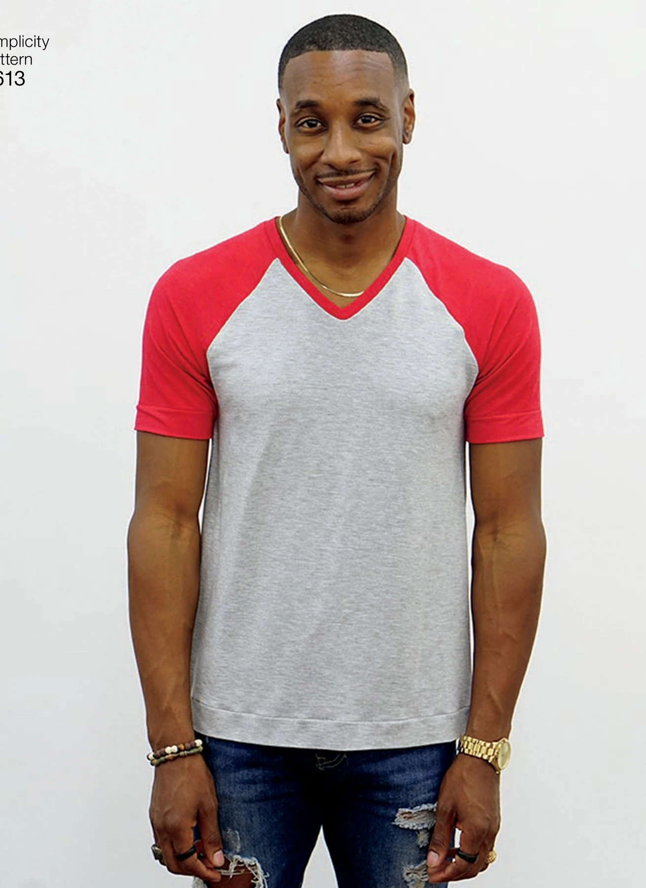 Simplicity Sewing Pattern Men's Knit Top by Mimi G Style 3 Simplicity Sewing Pattern Men's Knit Top by Mimi G Style