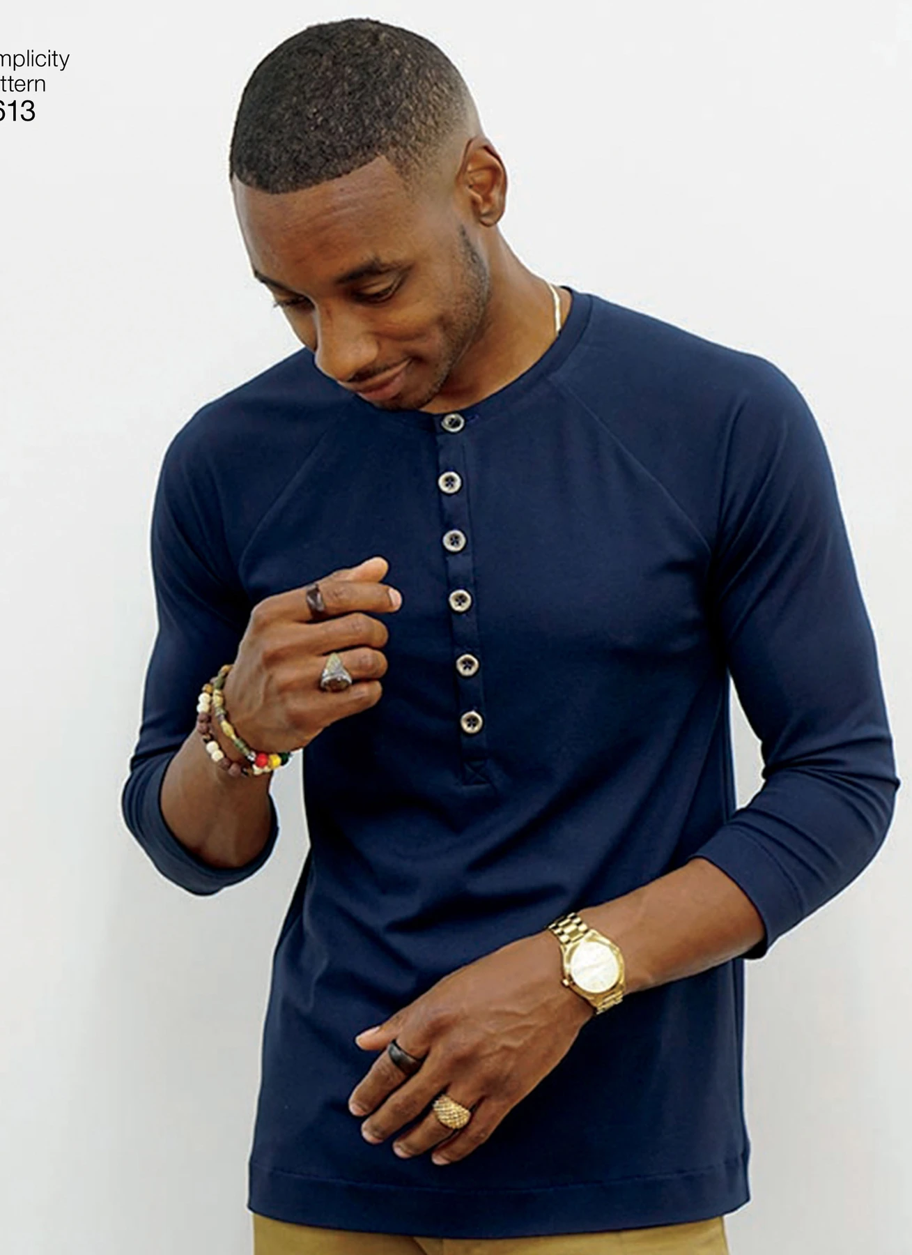 Simplicity Sewing Pattern Men's Knit Top by Mimi G Style 4 Simplicity Sewing Pattern Men's Knit Top by Mimi G Style