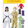 McCall's Sewing Pattern Children's/Boys'/Girls' Karate and Scrubs Costumes (PDF)