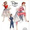 Butterick Sewing Pattern 1950s Misses' Coverall and Overskirt (PDF) 17 Butterick Sewing Pattern 1950s Misses' Coverall and Overskirt (PDF)