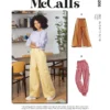McCall's Sewing Pattern Misses' Pants (PDF)