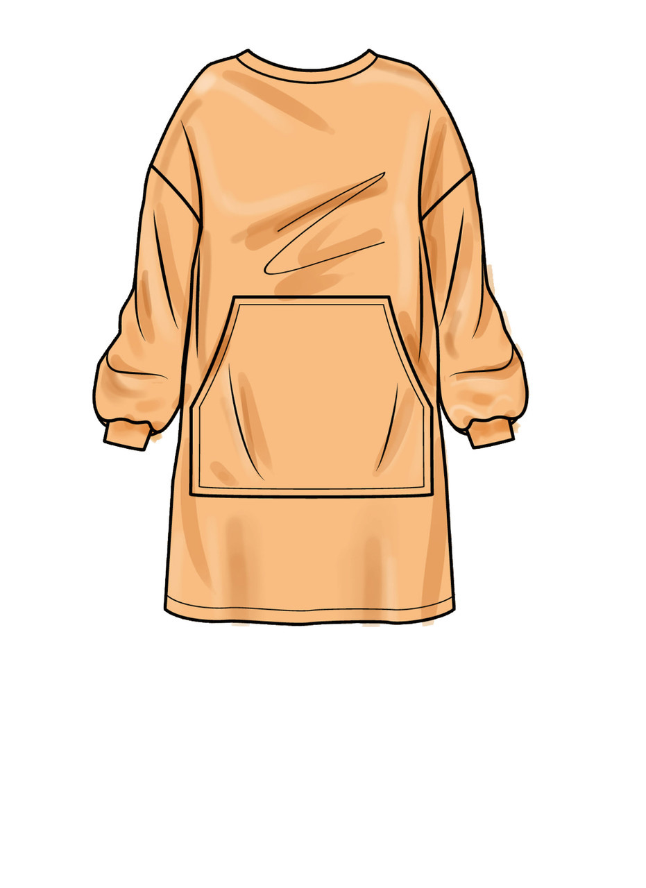 Simplicity Sewing Pattern Unisex Oversized Hoodies, Pants and Booties (PDF) 5 Simplicity Sewing Pattern Unisex Oversized Hoodies, Pants and Booties (PDF)