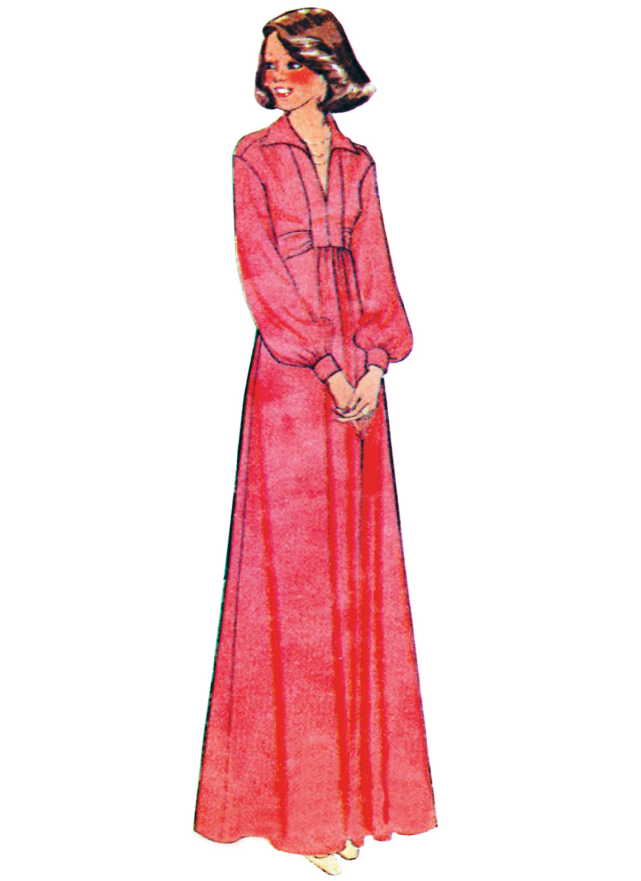 McCall's Sewing Pattern 1970s Misses' Knit Dresses and Top (PDF) 2 McCall's Sewing Pattern 1970s Misses' Knit Dresses and Top (PDF)