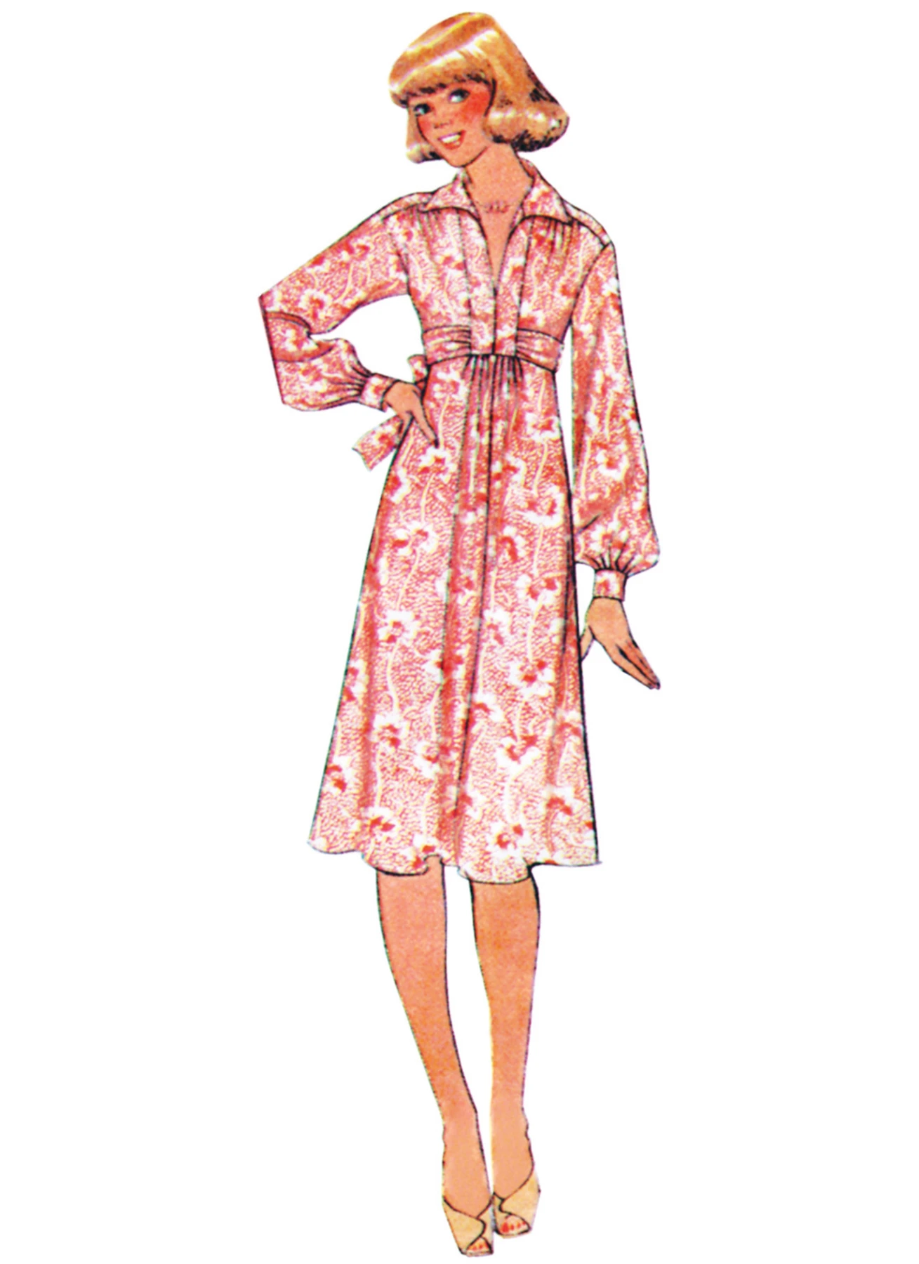 McCall's Sewing Pattern 1970s Misses' Knit Dresses and Top (PDF) 3 McCall's Sewing Pattern 1970s Misses' Knit Dresses and Top (PDF)