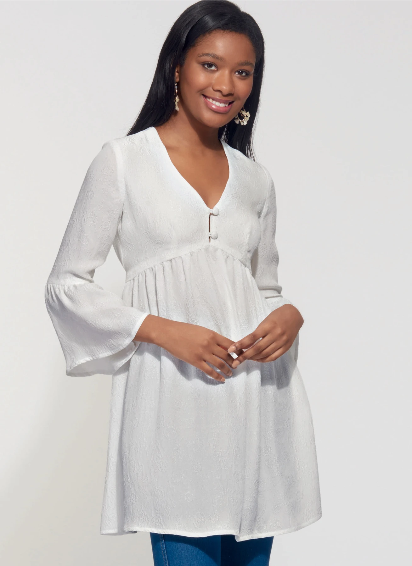 New Look Sewing Pattern Misses' Mini Dress, Tunic and Top 2 New Look Sewing Pattern Misses' Mini Dress, Tunic and Top