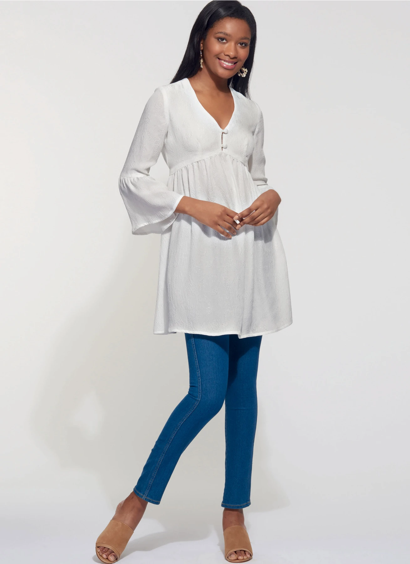 New Look Sewing Pattern Misses' Mini Dress, Tunic and Top 3 New Look Sewing Pattern Misses' Mini Dress, Tunic and Top