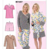 McCall's Sewing Pattern Misses'/Women's Robe, Belt, Tops, Dress, Shorts and Pants 10 McCall's Sewing Pattern Misses'/Women's Robe, Belt, Tops, Dress, Shorts and Pants