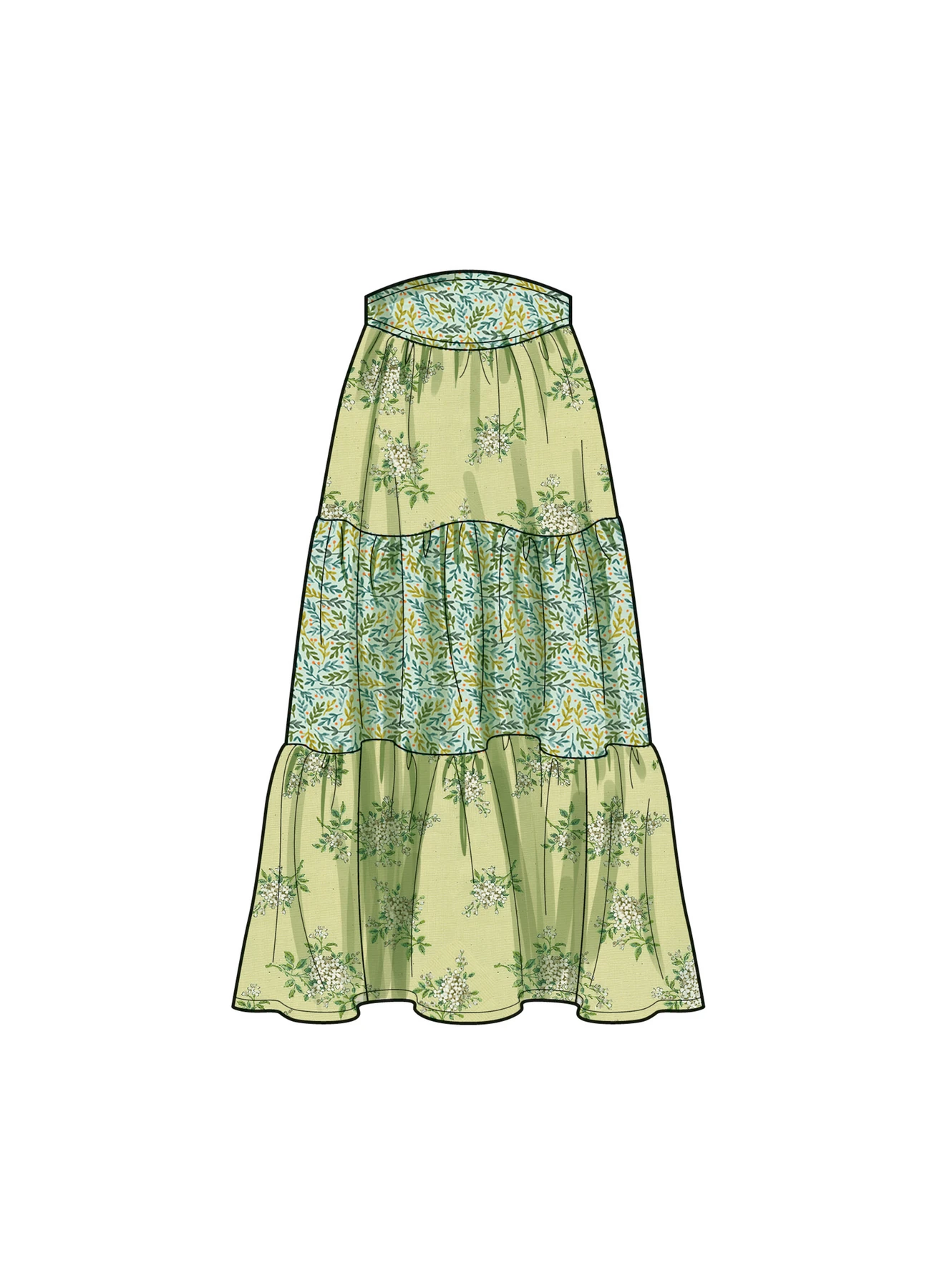 Simplicity Sewing Pattern Misses' Tops, Skirt and Pants (PDF) 5 Simplicity Sewing Pattern Misses' Tops, Skirt and Pants (PDF)