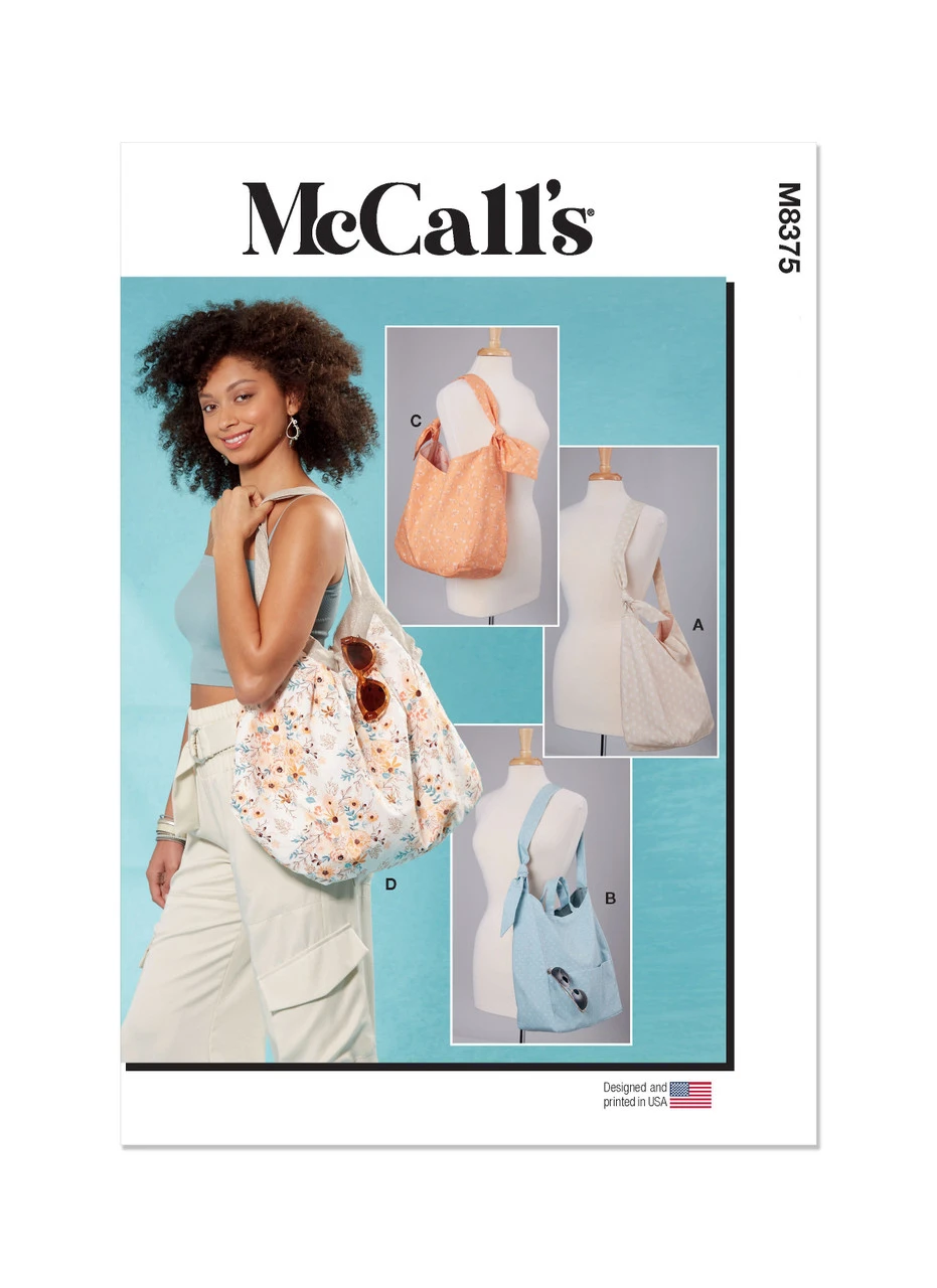 McCall's Sewing Pattern Bags in Four Styles (PDF) 1 McCall's Sewing Pattern Bags in Four Styles (PDF)