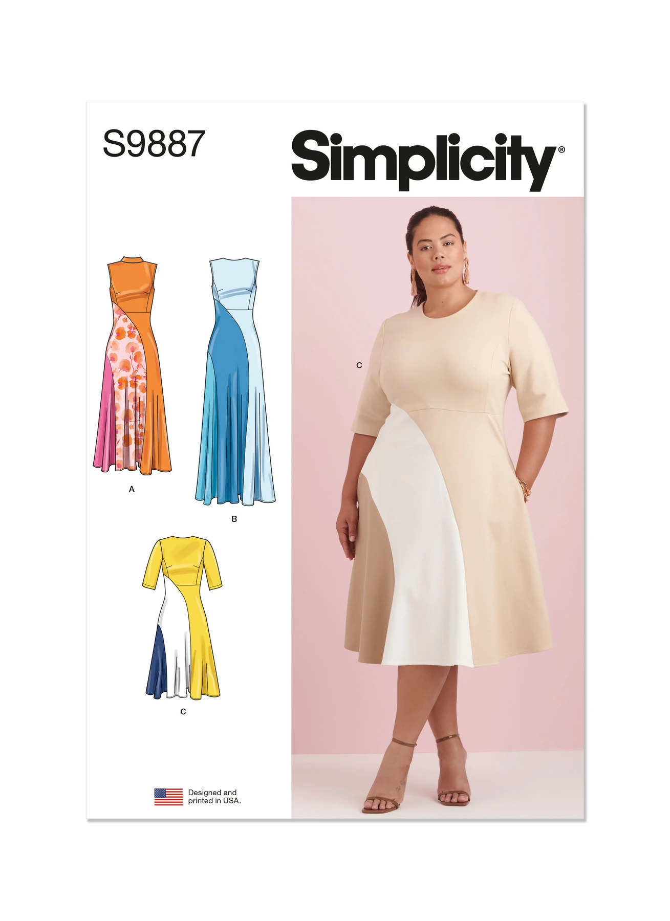 Simplicity Sewing Pattern Women's Dress with Length Variations (PDF) 1 Simplicity Sewing Pattern Women's Dress with Length Variations (PDF)