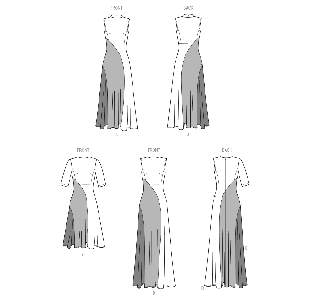 Simplicity Sewing Pattern Women's Dress with Length Variations (PDF) 9 Simplicity Sewing Pattern Women's Dress with Length Variations (PDF)