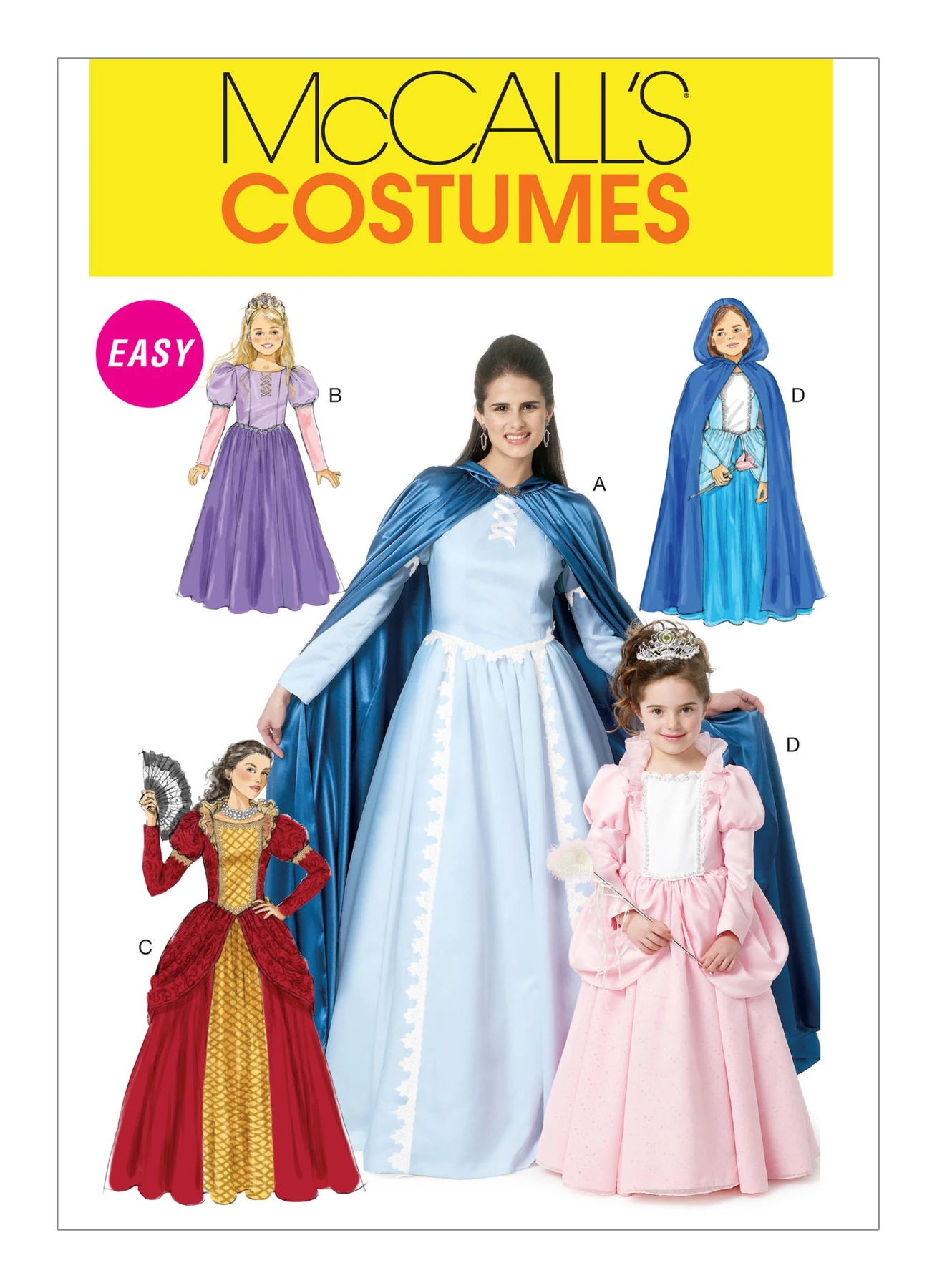 McCall's Sewing Pattern Misses'/Children's/Girls' Storybook Character Costumes (PDF) 1 McCall's Sewing Pattern Misses'/Children's/Girls' Storybook Character Costumes (PDF)