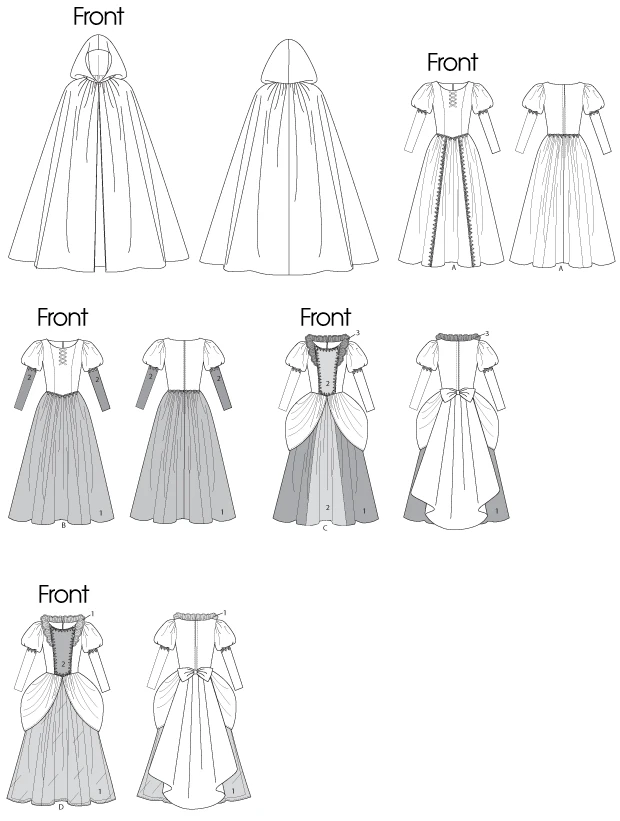 McCall's Sewing Pattern Misses'/Children's/Girls' Storybook Character Costumes (PDF) 14 McCall's Sewing Pattern Misses'/Children's/Girls' Storybook Character Costumes (PDF)
