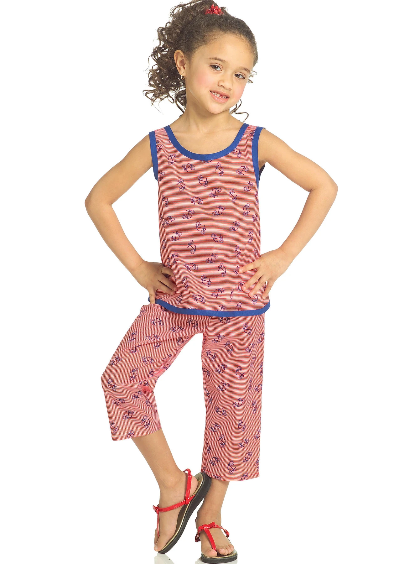 Butterick Sewing Pattern Children's/Girls' Wrap Top, Dress, Pants and Bucket Hat (PDF) 3 Butterick Sewing Pattern Children's/Girls' Wrap Top, Dress, Pants and Bucket Hat (PDF)