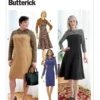 Butterick Sewing Pattern Misses'/Women's Dress (PDF)
