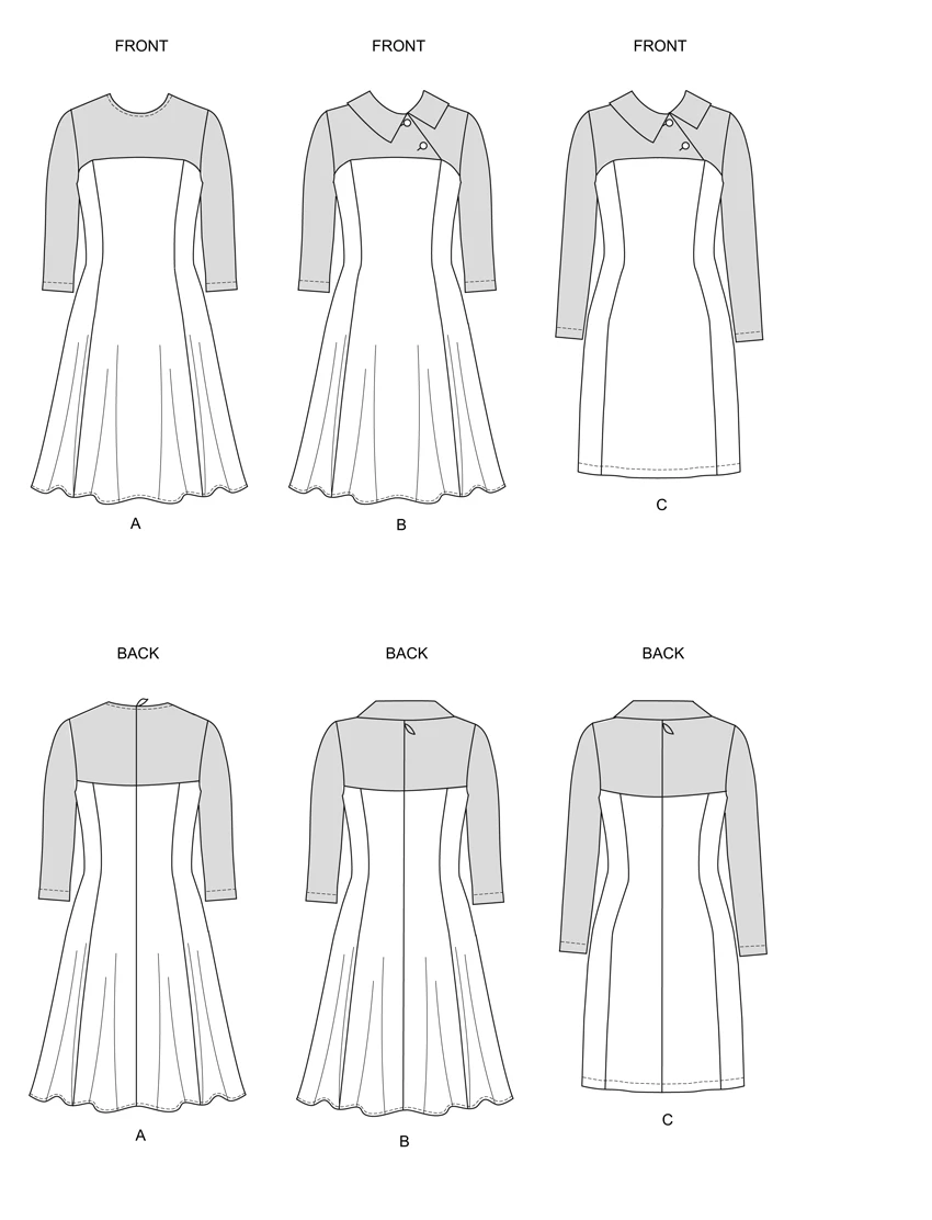 Butterick Sewing Pattern Misses'/Women's Dress (PDF) 7 Butterick Sewing Pattern Misses'/Women's Dress (PDF)