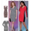 McCall's Sewing Pattern Misses'/Miss Petite/Women's/Women's Petite Dresses with Side Panels and Contrast Options (PDF)