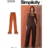 Simplicity Sewing Pattern Misses' Pants 8 Simplicity Sewing Pattern Misses' Pants