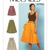 McCall's Sewing Pattern Misses' Skirts 12 McCall's Sewing Pattern Misses' Skirts