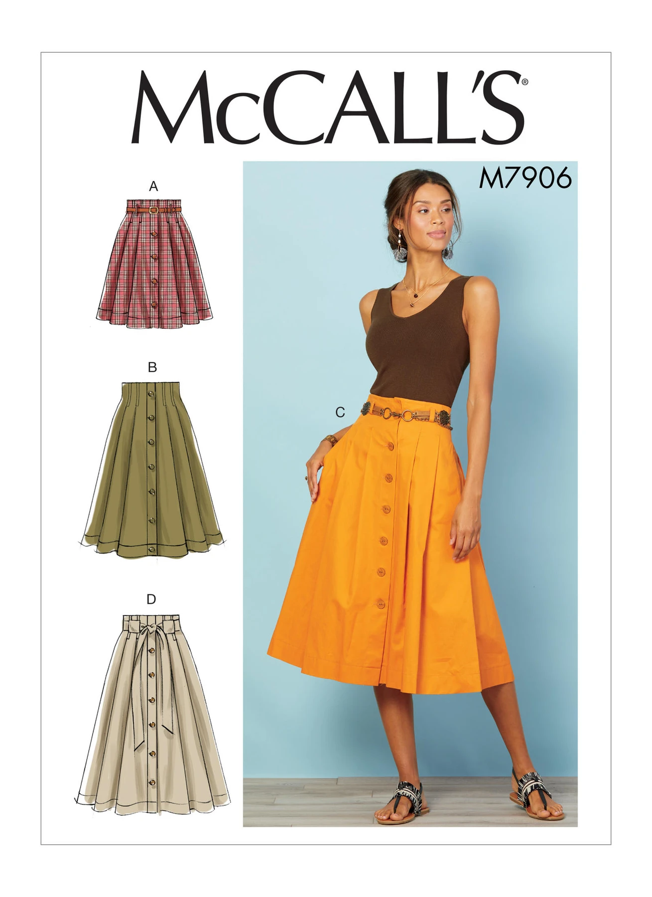 McCall's Sewing Pattern Misses' Skirts 1 McCall's Sewing Pattern Misses' Skirts