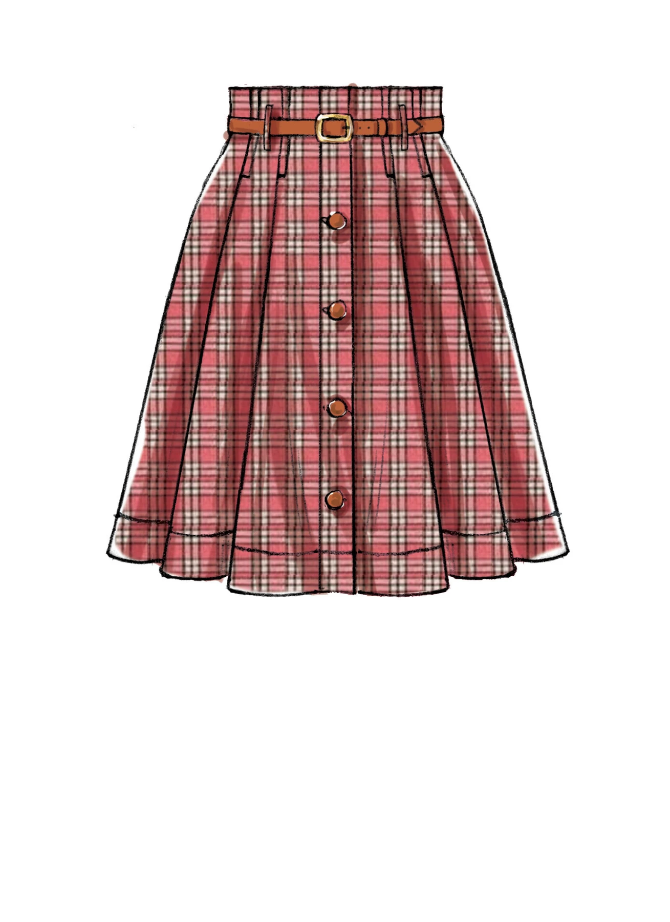 McCall's Sewing Pattern Misses' Skirts 3 McCall's Sewing Pattern Misses' Skirts
