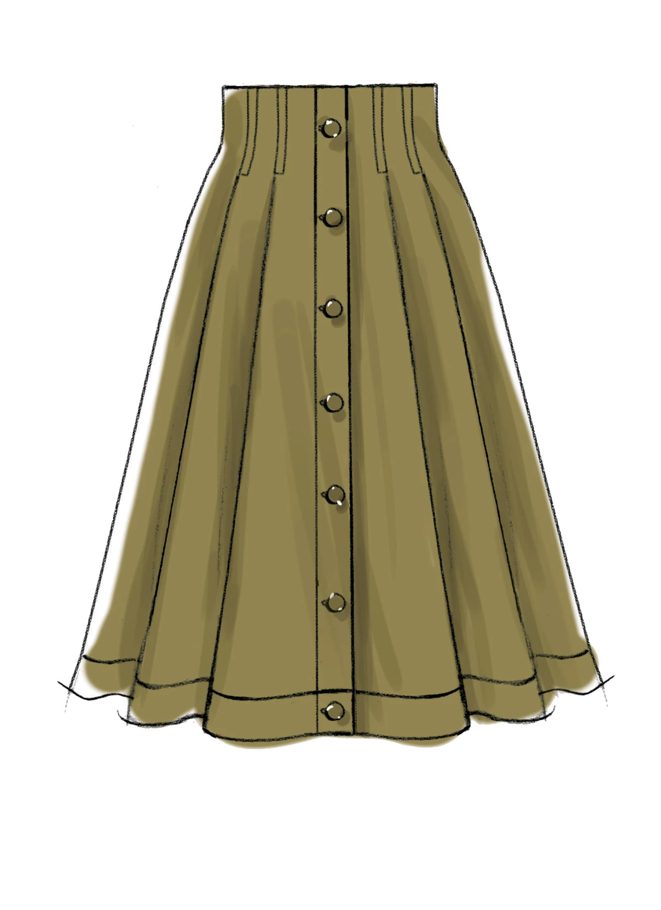 McCall's Sewing Pattern Misses' Skirts 4 McCall's Sewing Pattern Misses' Skirts