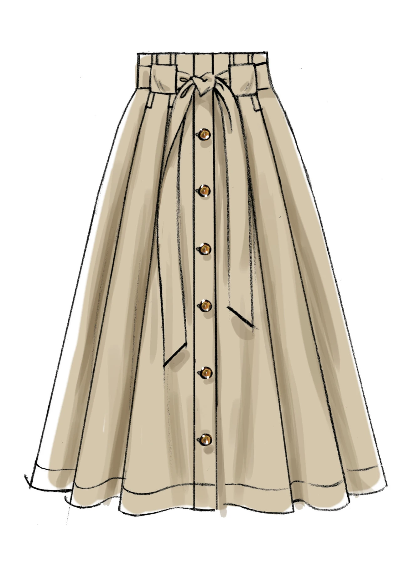 McCall's Sewing Pattern Misses' Skirts 5 McCall's Sewing Pattern Misses' Skirts