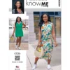 Know Me Sewing Pattern Misses' Dress in Two Lengths by Duana M. Chandler