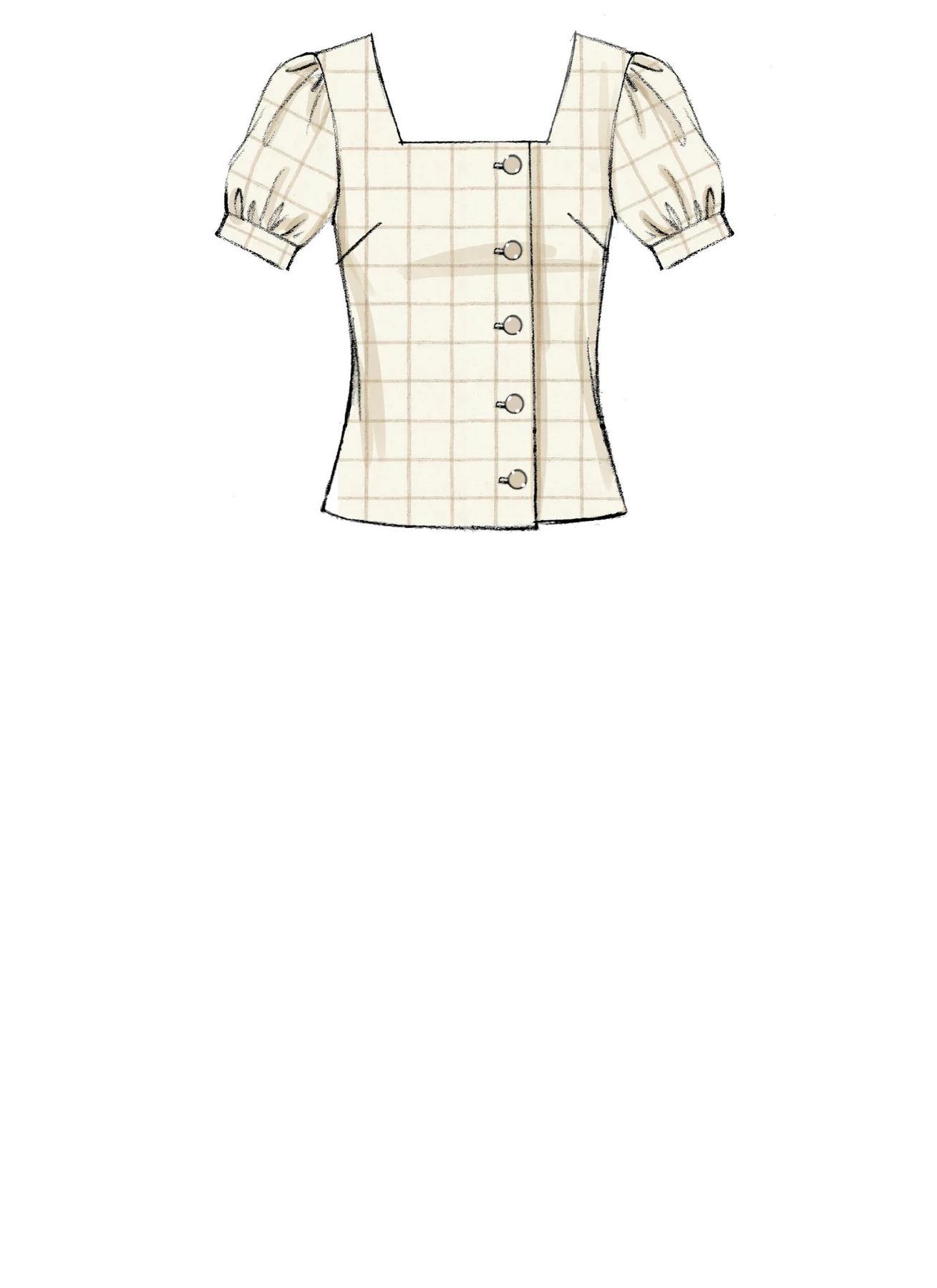McCall's Sewing Pattern Misses' Tops (PDF) 554 McCall's Sewing Pattern Misses' Tops (PDF)
