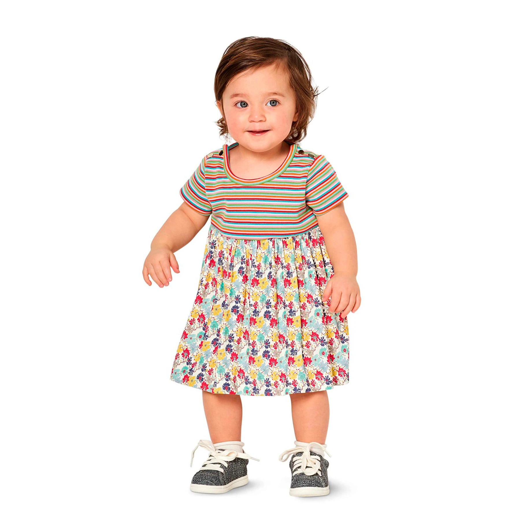 Burda Style Sewing Pattern Babies' Dress and Bodysuit 2 Burda Style Sewing Pattern Babies' Dress and Bodysuit