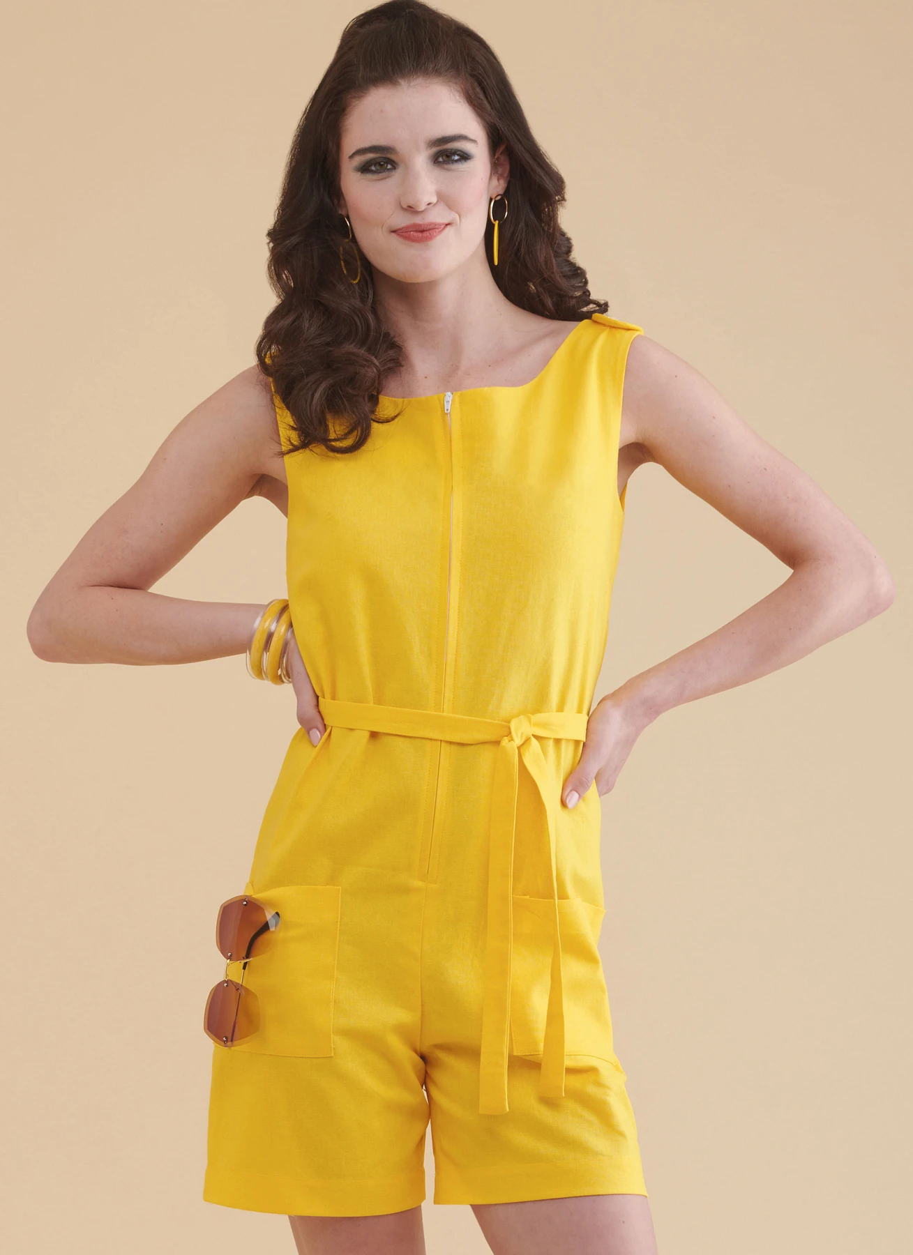 Simplicity Sewing Pattern Misses' Jumpsuit in Two Lengths 2 Simplicity Sewing Pattern Misses' Jumpsuit in Two Lengths