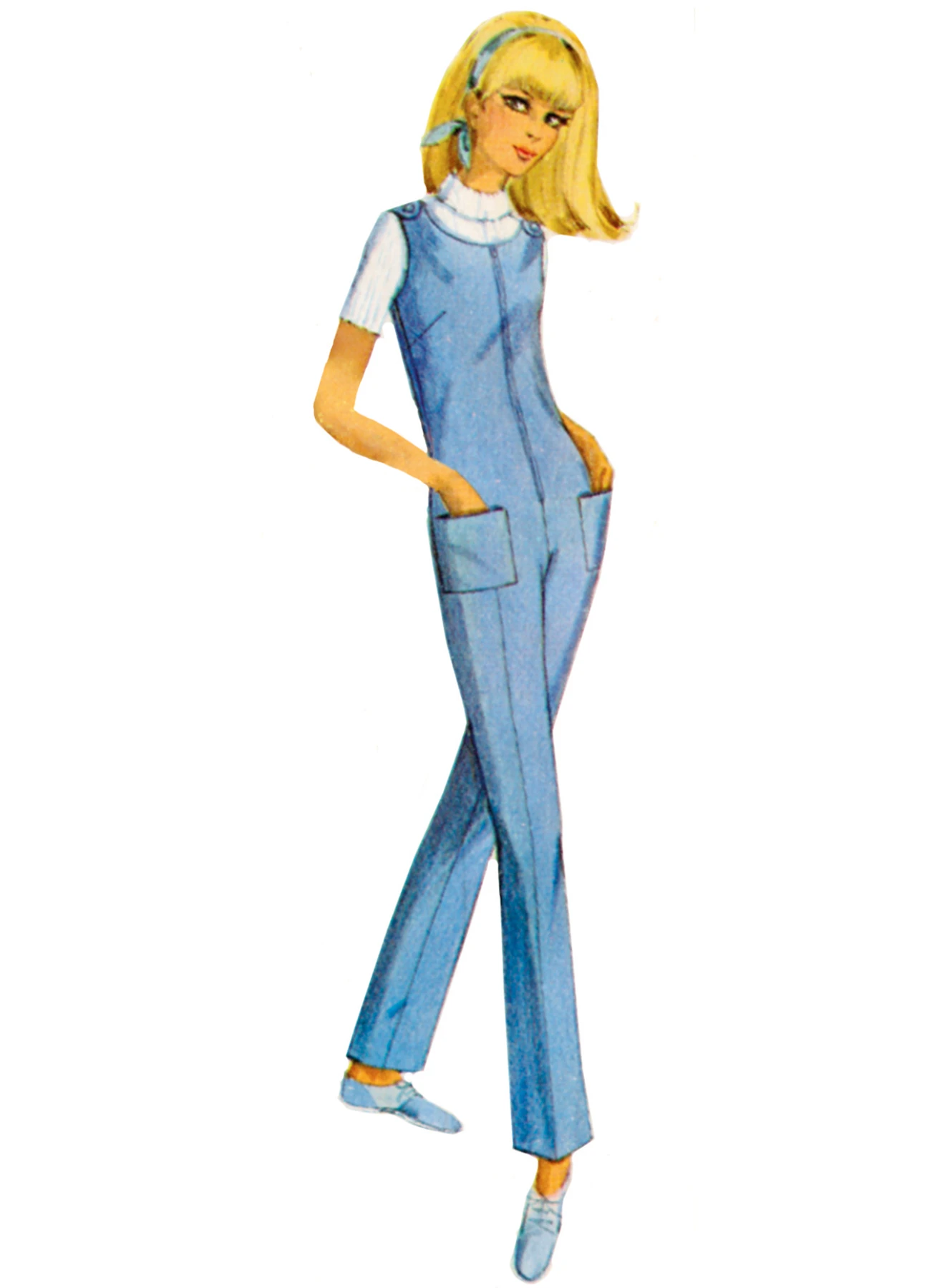 Simplicity Sewing Pattern Misses' Jumpsuit in Two Lengths 3 Simplicity Sewing Pattern Misses' Jumpsuit in Two Lengths