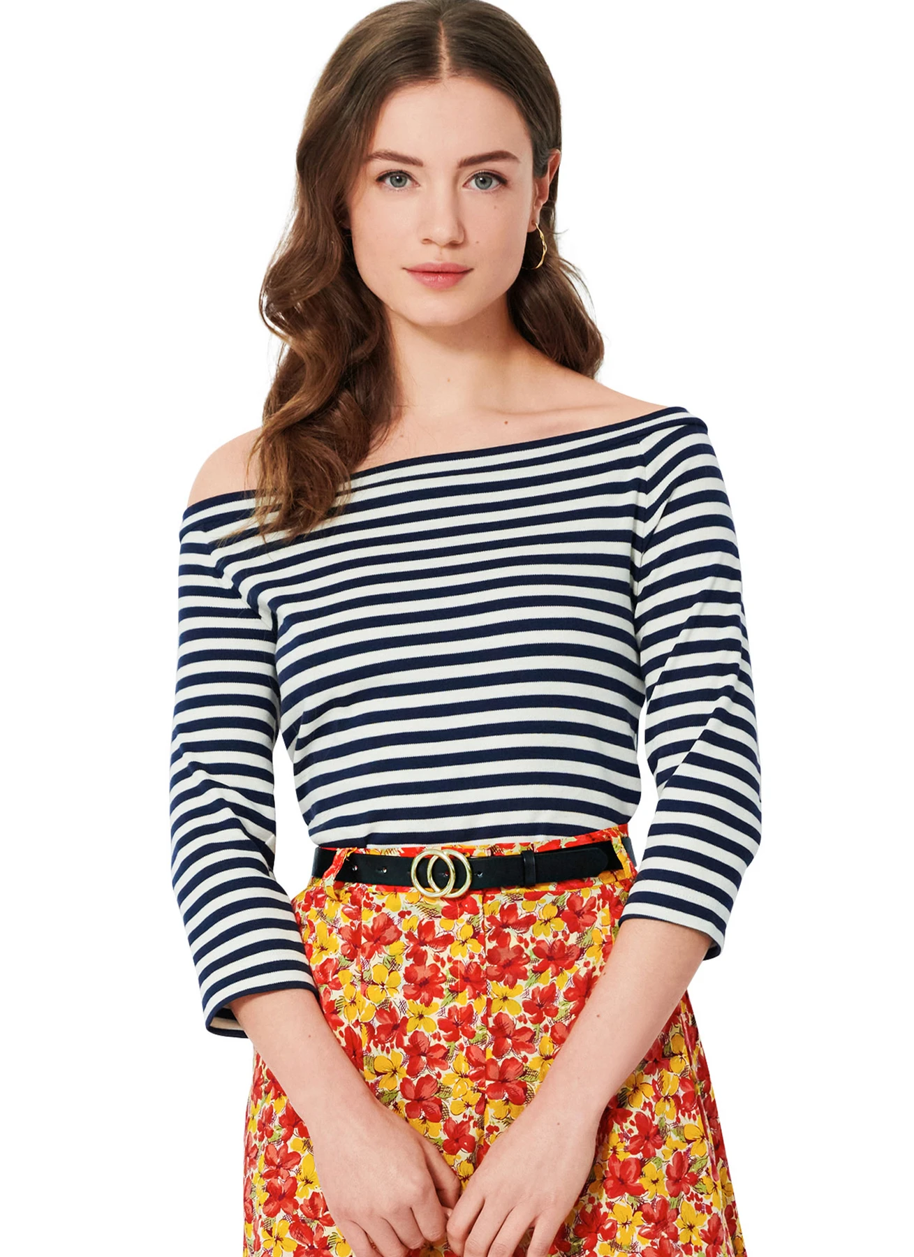 Burda Style Sewing Pattern 5730 Misses' Top 3 Burda Style Sewing Pattern 5730 Misses' Top