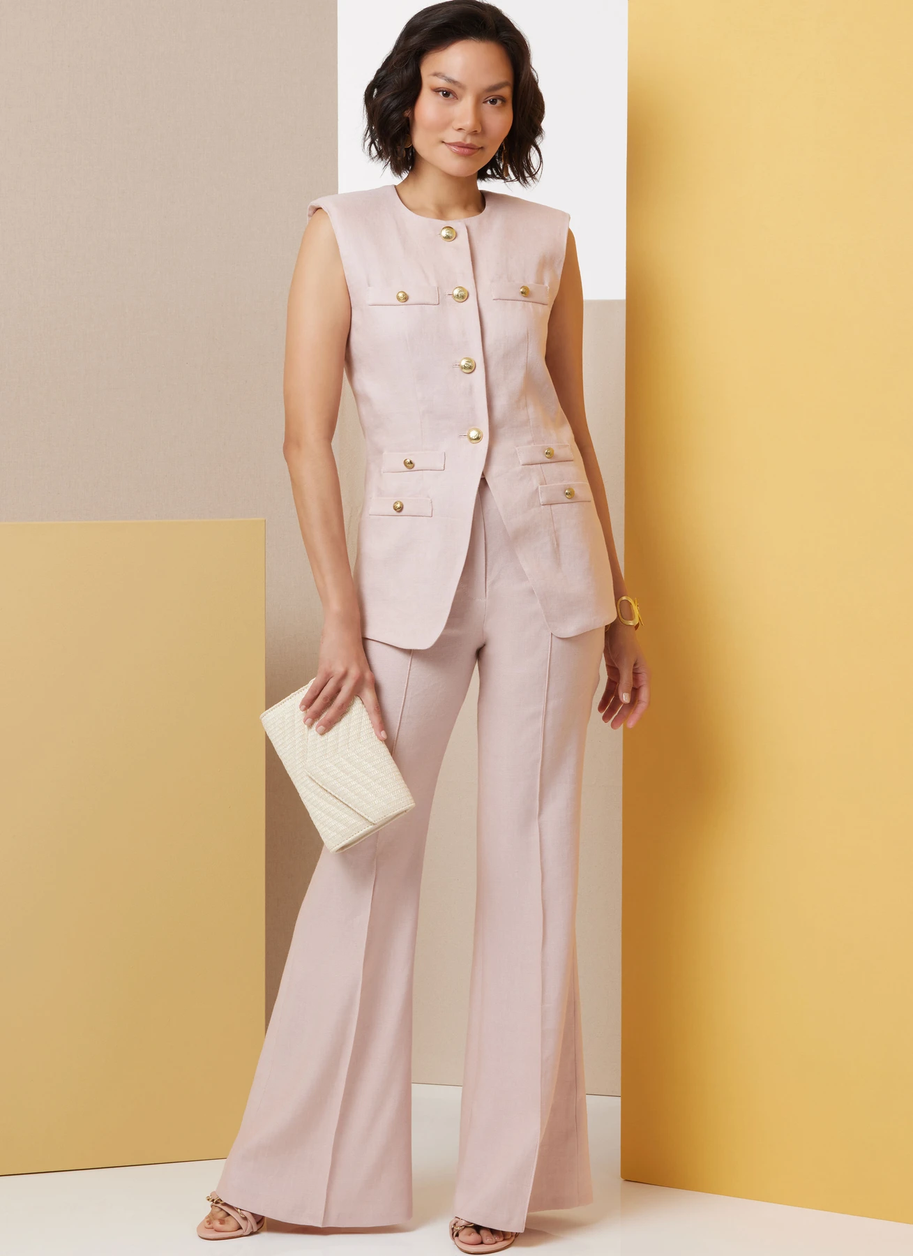 Butterick Sewing Pattern Misses' Vest and Pants 4 Butterick Sewing Pattern Misses' Vest and Pants