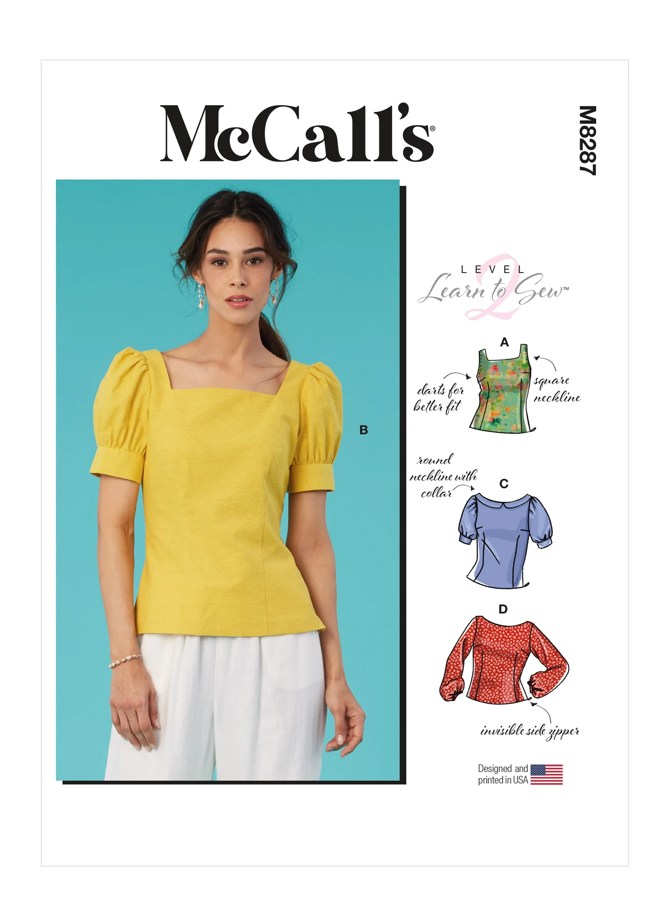 McCall's Sewing Pattern Misses' Tops (PDF) 1 McCall's Sewing Pattern Misses' Tops (PDF)