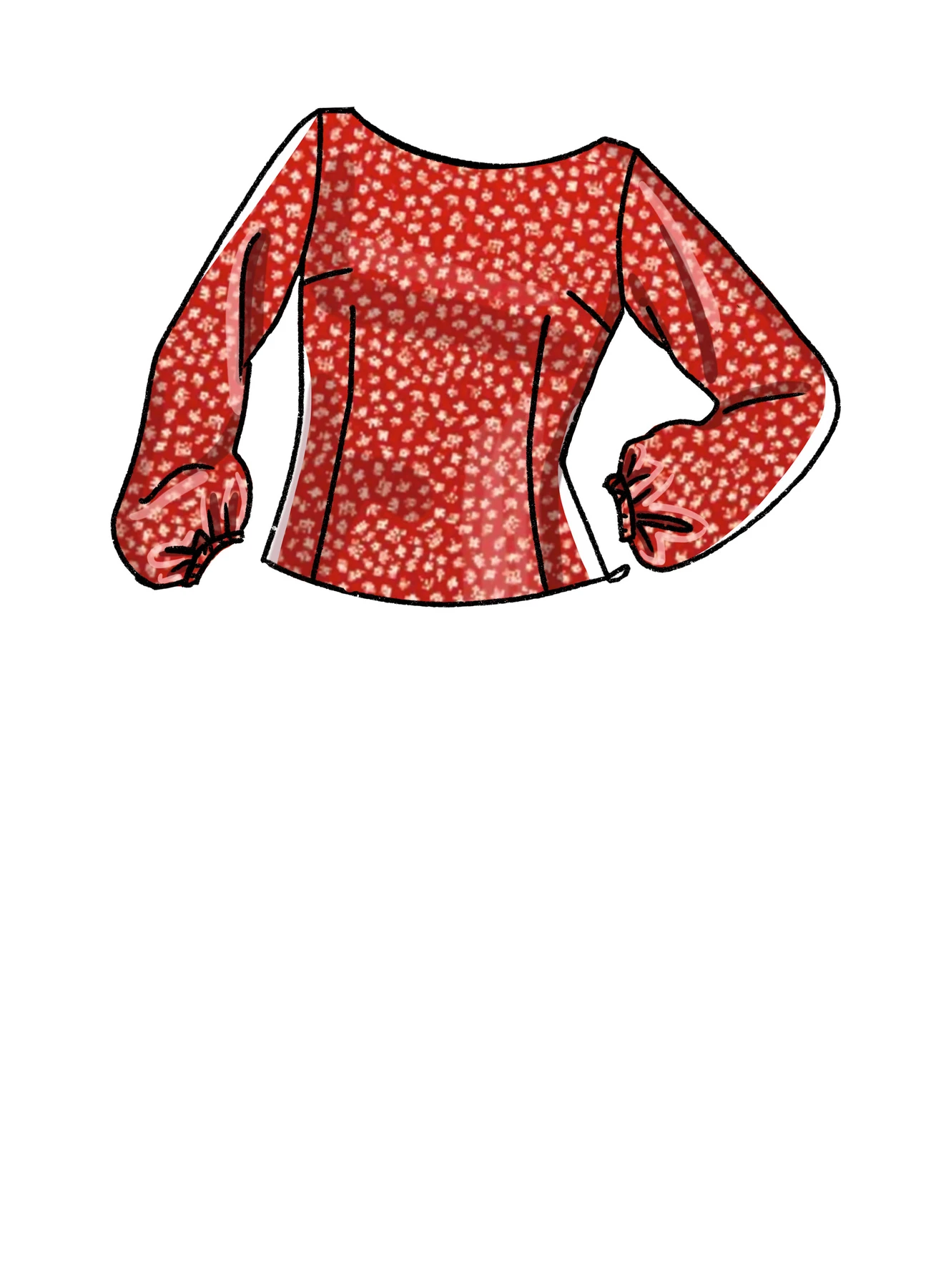 McCall's Sewing Pattern Misses' Tops (PDF) 4 McCall's Sewing Pattern Misses' Tops (PDF)