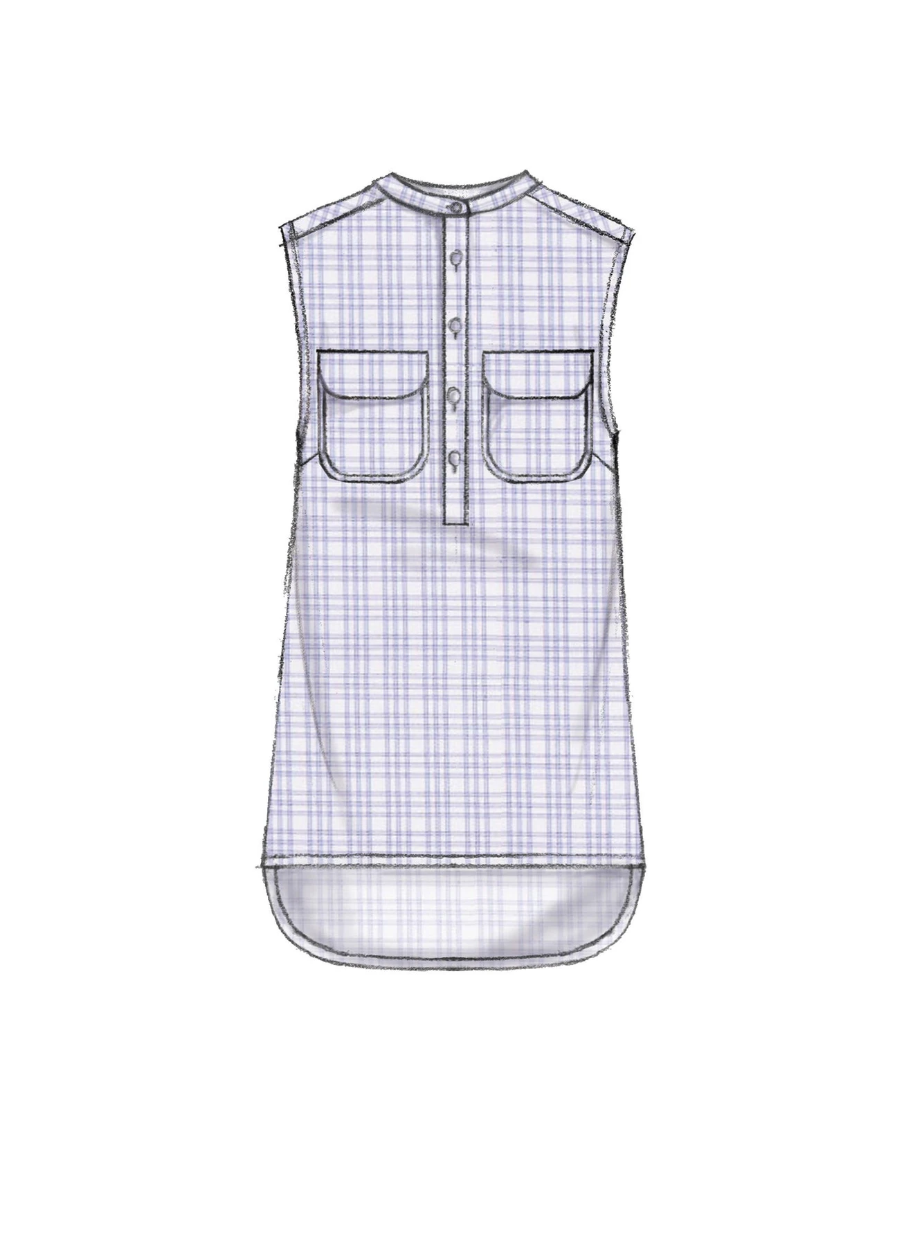 McCall's Sewing Pattern Misses' Henley Tops 3 McCall's Sewing Pattern Misses' Henley Tops
