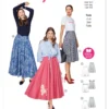 Burda Style Pattern 5690 Misses' Skirts 16 Burda Style Pattern 5690 Misses' Skirts