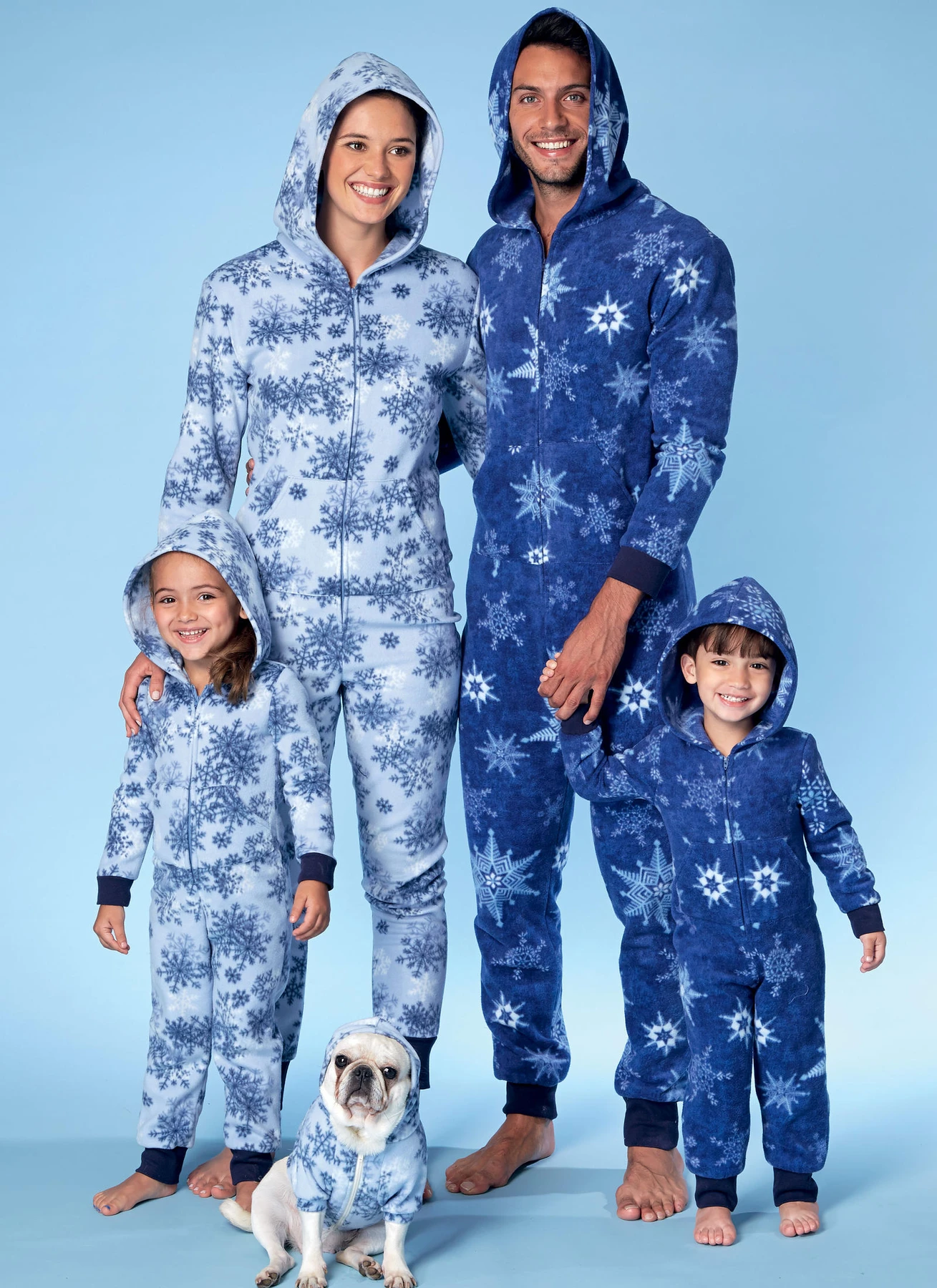 McCall's Sewing Pattern Men's/Misses'/Boys'/Girls'/Children's Hooded Jumpsuits and Dog Coat with Kangaroo Pocket 4 McCall's Sewing Pattern Men's/Misses'/Boys'/Girls'/Children's Hooded Jumpsuits and Dog Coat with Kangaroo Pocket