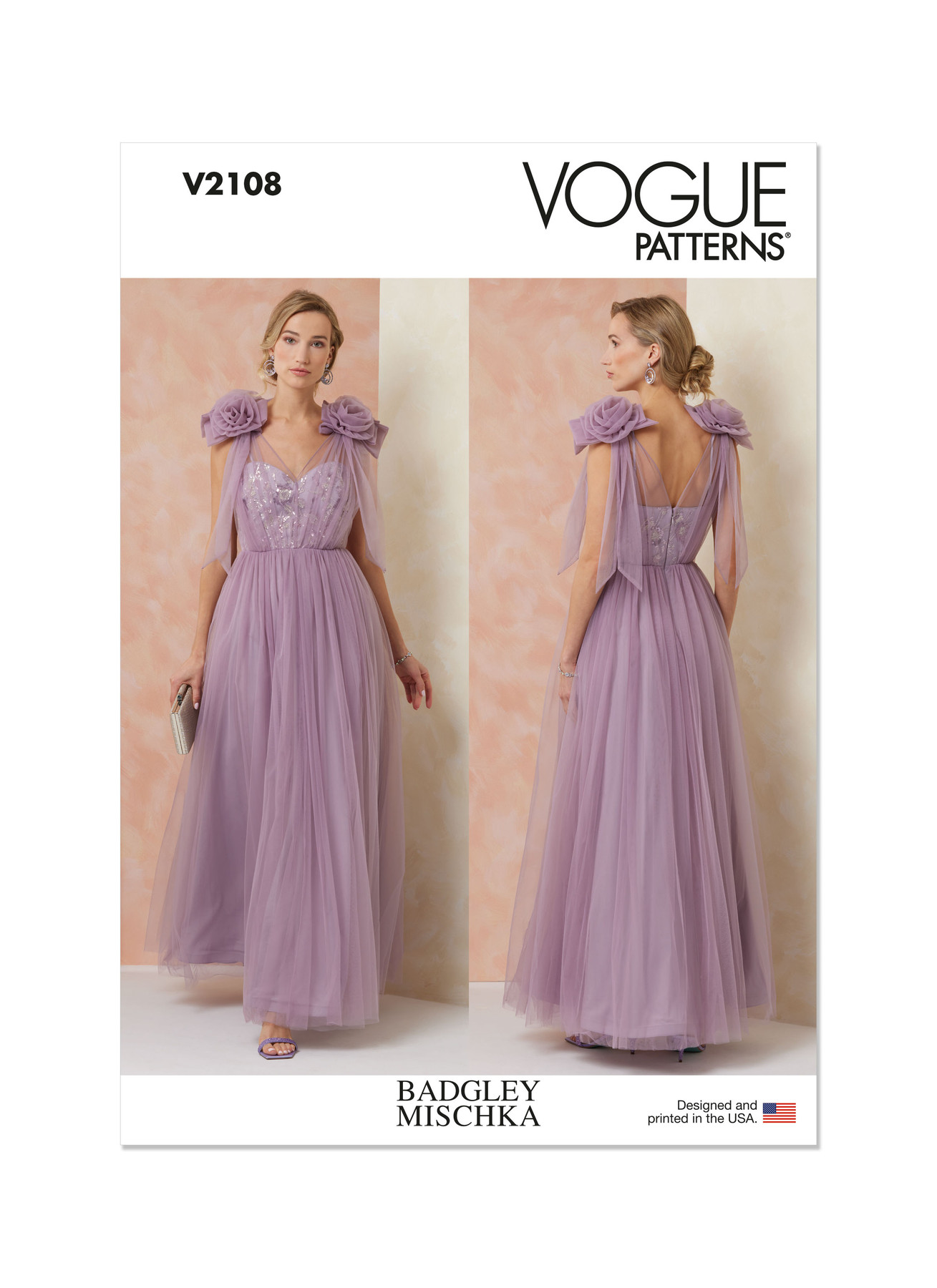 Vogue Patterns Misses' Gown by Badgley Mischka 1 Vogue Patterns Misses' Gown by Badgley Mischka
