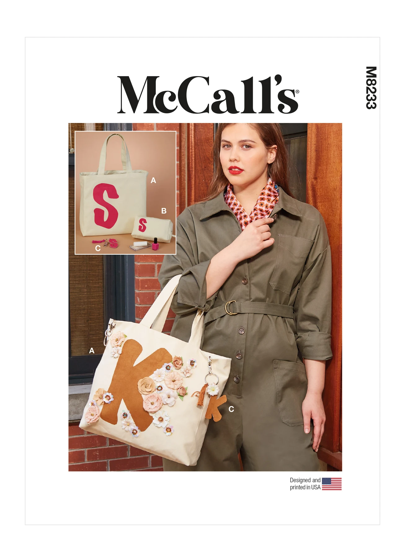 McCall's Sewing Pattern Tote, Zipper Case and Key Ring (PDF) 1 McCall's Sewing Pattern Tote, Zipper Case and Key Ring (PDF)