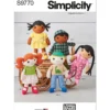 Simplicity Sewing Pattern 14 1/2" Cloth Dolls and Clothes by Longia Miller 17 Simplicity Sewing Pattern 14 1/2" Cloth Dolls and Clothes by Longia Miller