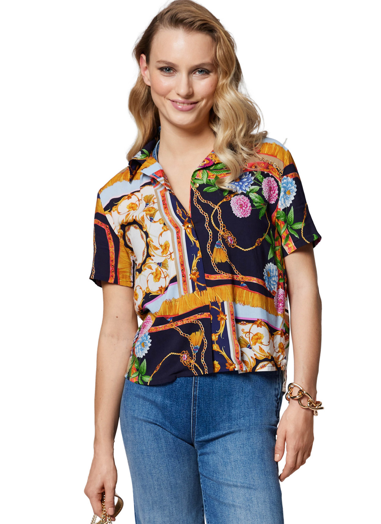 Burda Style Pattern 5646 Misses' Shirts 2 Burda Style Pattern 5646 Misses' Shirts