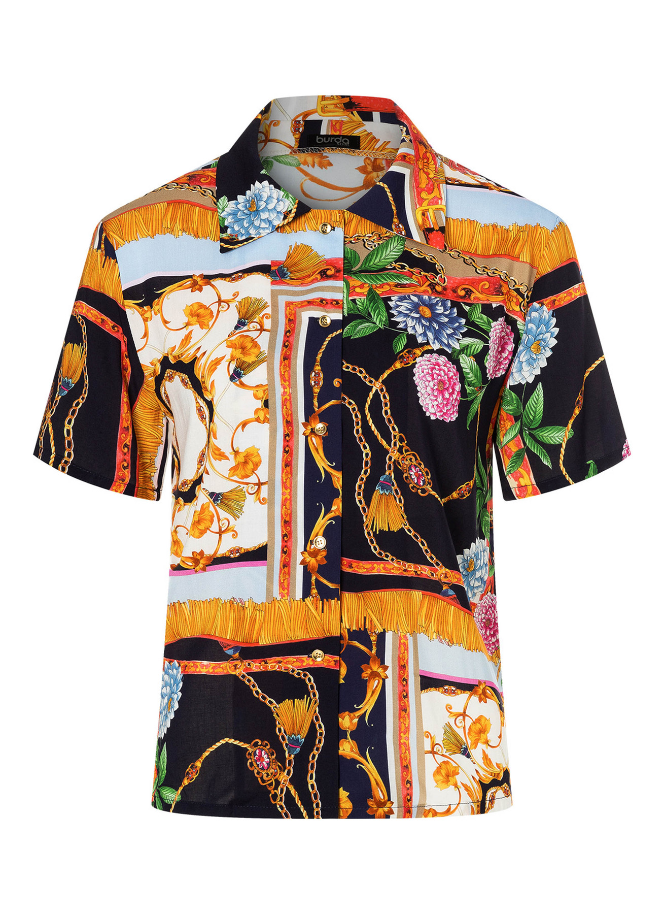 Burda Style Pattern 5646 Misses' Shirts 8 Burda Style Pattern 5646 Misses' Shirts