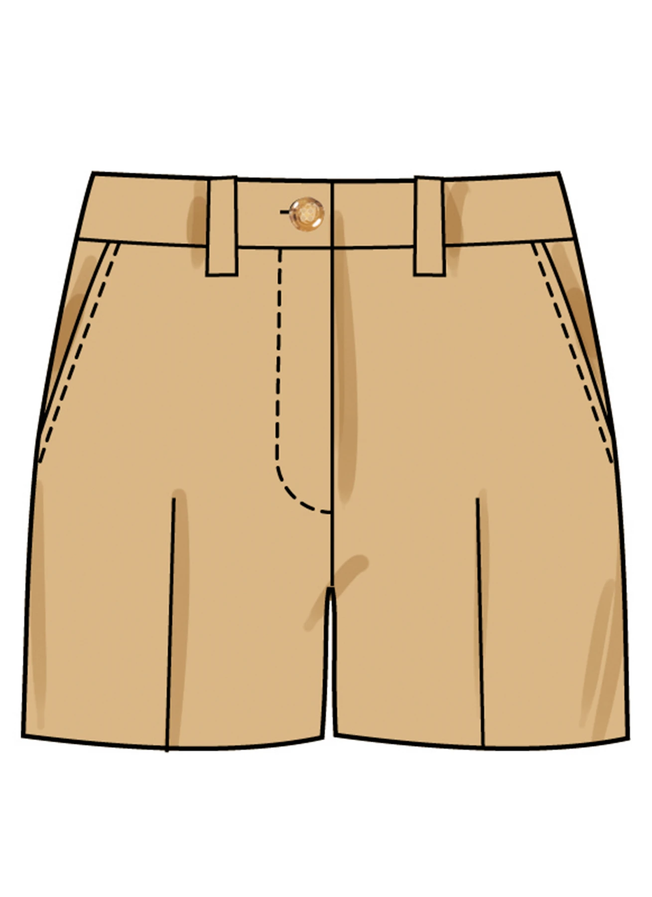 Simplicity Sewing Pattern Misses' and Miss Petite Shorts and Pants 3 Simplicity Sewing Pattern Misses' and Miss Petite Shorts and Pants