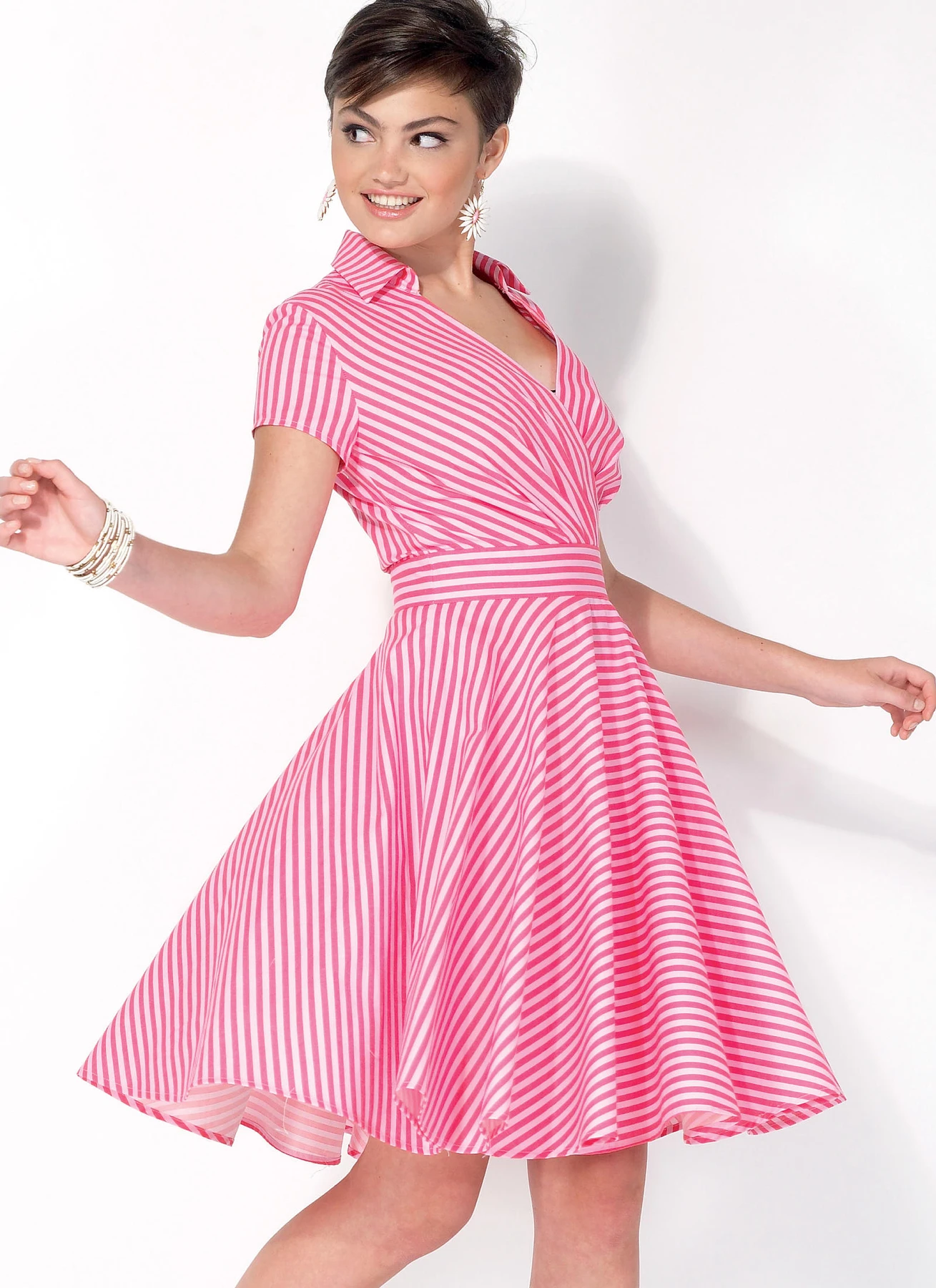 McCall's Sewing Pattern Misses' Surplice Dresses (PDF) 4 McCall's Sewing Pattern Misses' Surplice Dresses (PDF)